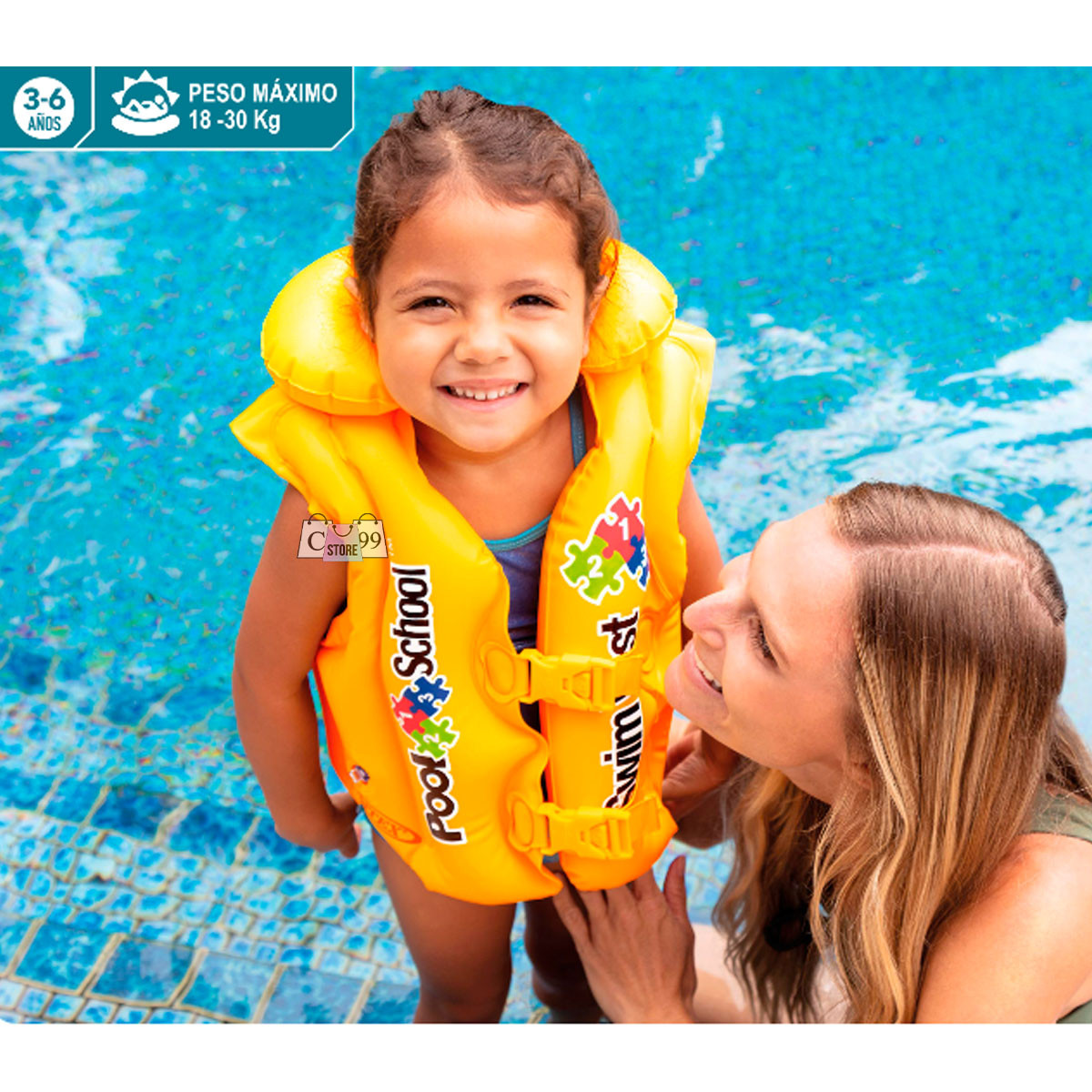 Miniatura 4 de Salvavidas En Chaleco Intex 58660